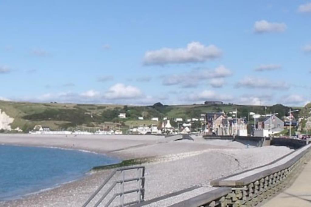 Studio a moins de 50 mètres de la plage, vue dégagée sur la vallée Veulettes-sur-Mer Esterno foto